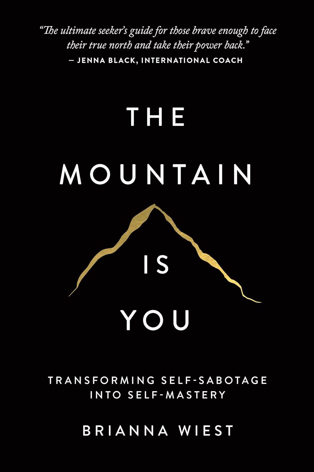 The Mountain Is You: Transforming Self-Sabotage Into Self-Mastery book cover